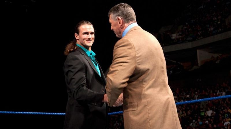 'The Chosen One' Drew McIntyre with Vince McMahon